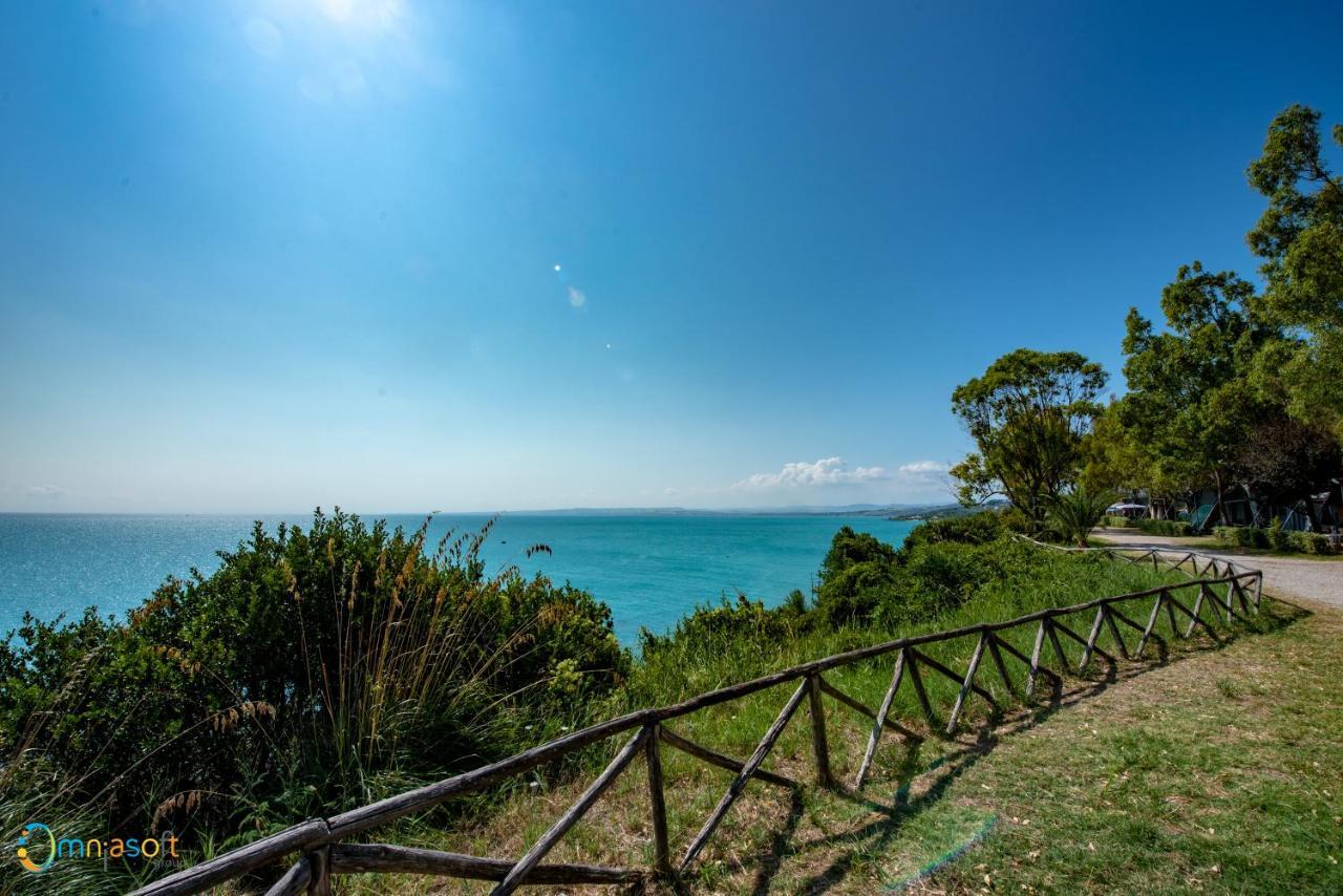Grotta Del Saraceno Aparthotel Vasto Exterior foto